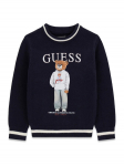 Guess Kampsun N6YR06 Z0903 Tumesinine Regular Fit