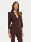 Elisabetta Franchi Pintsak GI-215-61E2-V590 Pruun Regular Fit