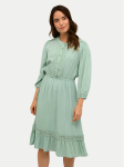 Kaffe Suvekleit Freya 10507544 Roheline Regular Fit