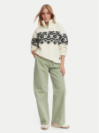 Roxy Fliis ERJPF03178 Kreemjas Relaxed Fit