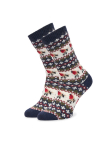 Barbour Pikad sokid Robin Fair Isle LSO0077NY55 Tumesinine
