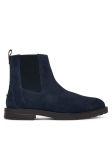 Tommy Hilfiger Saapad Cleated Hilifger Suede Boot FM0FM05961 Tumesinine