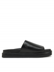 Calvin Klein Jeans Pl&auml;tud Flat Molded Sandal Slide YW0YW01710 Must