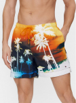 Tommy Hilfiger Ujumis&scaron;ortsid Photoprint UM0UM03295 V&auml;rviline Regular Fit