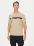 Tommy Hilfiger T-s&auml;rk Chest Insert MW0MW36498 Beež Regular Fit L