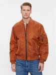 Calvin Klein Bomber-jakk Recycled Sateen Hero Bomber K10K109907 Pruun Regular Fit L
