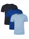 BOSS T-s&auml;rkide komplekt TShirtRN 3P Classic 50532468 Sinine Regular Fit