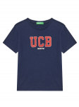 United Colors Of Benetton T-s&auml;rk 3I1XG10HT Tumesinine Regular Fit 90