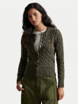 Polo Ralph Lauren Kardigan 211971868500 Roheline Slim Fit