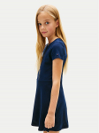 Tommy Hilfiger Igap&auml;evane kleit Skater KG0KG09284 Tumesinine Regular Fit
