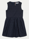 Tommy Hilfiger Suvekleit Anglaise KG0KG07931 D Tumesinine Regular Fit