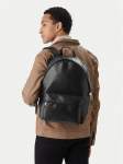 Calvin Klein Seljakott Emblem Aop Coated Backpack LV04D3313G Must