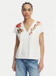 LOLA CASADEMUNT T-s&auml;rk MS2615002 Valge Regular Fit