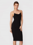 Elisabetta Franchi Kokteilikleit AM-78S-27E2-V360 Must Slim Fit
