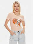 Guess T-s&auml;rk Ss Cn Tropical Train W4GI62 J1314 Oranž Slim Fit