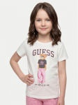 Guess T-s&auml;rk J6YI08 K3710 Valge Regular Fit