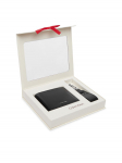 Calvin Klein Kingikomplekt Raised Billfold + Key Fob LV04D1367G Must