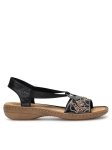 Rieker Sandaalid 608B9-00 Must