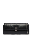 Calvin Klein K&auml;ekott Emblem Hw Padded Clutch LV04F1240G Must