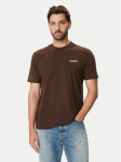 Napapijri T-s&auml;rk NP0A88TR Tumepruun Regular Fit
