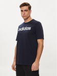 adidas T-s&auml;rk Essentials Single Jersey Linear Embroidered Logo T-Shirt IC9275 Sinine Regular Fit