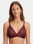 Tommy Hilfiger Bralette rinnahoidja UW0UW06345 Tumepunane