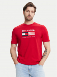 Tommy Hilfiger T-s&auml;rk American Monotype MW0MW39843 Punane Regular Fit S