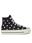 Converse Tennised Chuck Taylor All Star Lift Platform Polka Dots A10688C Must