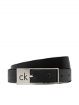 Calvin Klein Naiste p&uuml;ksirihm Ck Cut Square Buckle 2.0 K60K613155 Must