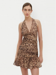 Bardot Kokteilikleit 59705DB Pruun Regular Fit