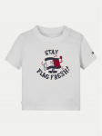 Tommy Hilfiger T-s&auml;rk Graphic KN0KN01964 Valge Regular Fit 86