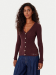 Guess Kardigan W5BR16 Z3OW2 Bordoopunane Slim Fit