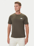 The North Face T-s&auml;rk Simple Dome NF0A87NG Pruun Regular Fit