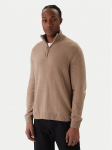 Jack & Jones Kampsun Point 12287316 Beež Relaxed Fit