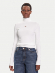 Calvin Klein Jeans Golf LV047D203G Valge Slim Fit