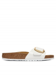 Birkenstock Pl&auml;tud Madrid Big Buckle 1019814 Valge