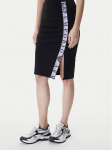 EA7 Emporio Armani Midiseelik 7W001156 AF12501 Must Slim Fit