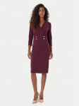 Rinascimento Kokteilikleit CFC0126151003 Bordoopunane Slim Fit