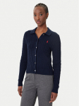 Polo Ralph Lauren Kardigan 211971881501 Tumesinine Slim Fit