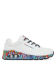Skechers Tossud Skechers Uno - Ravaged Love 177918/WMLT Valge