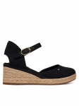 Tommy Hilfiger Espadrillid Mid Wedge Espad Closed Toe FW0FW09233 Must 42