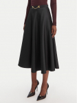 Elisabetta Franchi Midiseelik GO-156-61E2-V320 Must Regular Fit