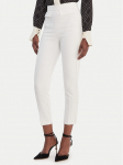 Elisabetta Franchi Riidest p&uuml;ksid PA-170-61E2-V290 Valge Regular Fit