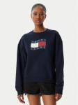 Tommy Jeans Pluus Wavy Flag DW0DW22742 Tumesinine Boxy Fit