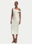 Patrizia Pepe Kokteilikleit 2A3040/J242-S125 Kreemjas Regular Fit