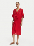 LOLA CASADEMUNT Suvekleit LS2616010 Punane Relaxed Fit