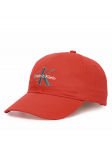 Calvin Klein Nokam&uuml;ts Monologo Embroidery Baseball Cap LV04G5004G Oranž