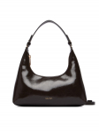 Calvin Klein K&auml;ekott Foil Logo Glossy Conv Shoulder B LV04F3737G Pruun