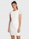 DKNY Kokteilikleit DD2E1839 Valge Regular Fit