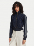 adidas Teksajakk Firebird KQ6491 Tumesinine Slim Fit